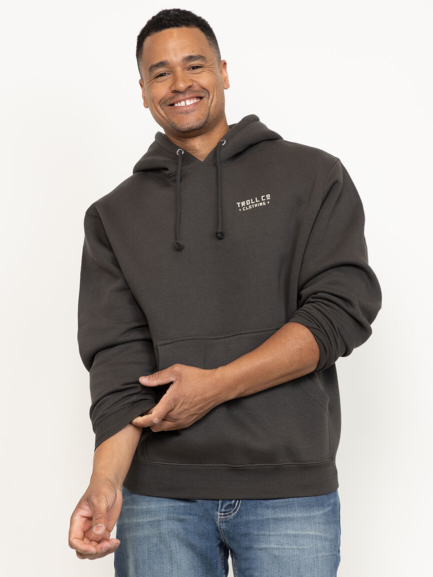 Men's Support Blue Collar Hoodie
