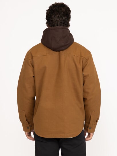 Men's Sherpa Lined Shirt Jacket Men's Sherpa Lined Shirt Jacket