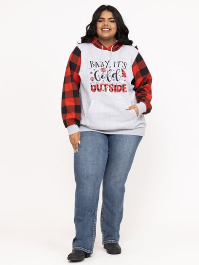 Women's Baby It's Cold Outside Hoodie Women's Baby It's Cold Outside Hoodie