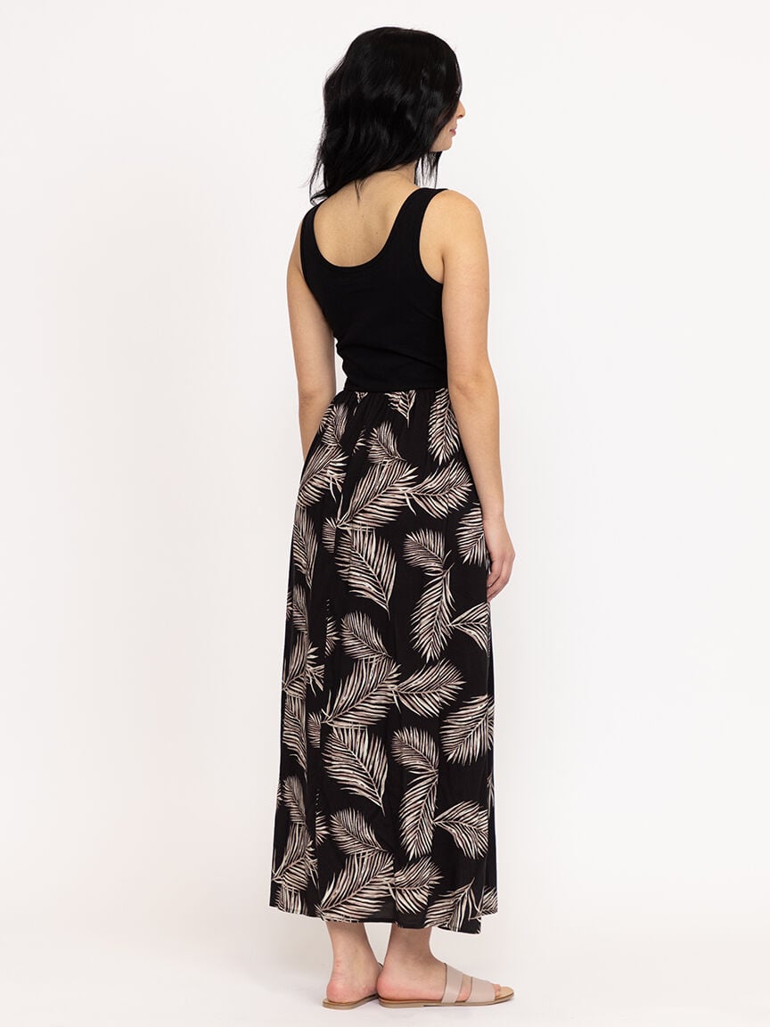 Women's Colour Block Maxi Dress