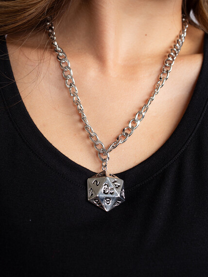 D&D Heavy Chain with 3D Charm Necklace Image 2