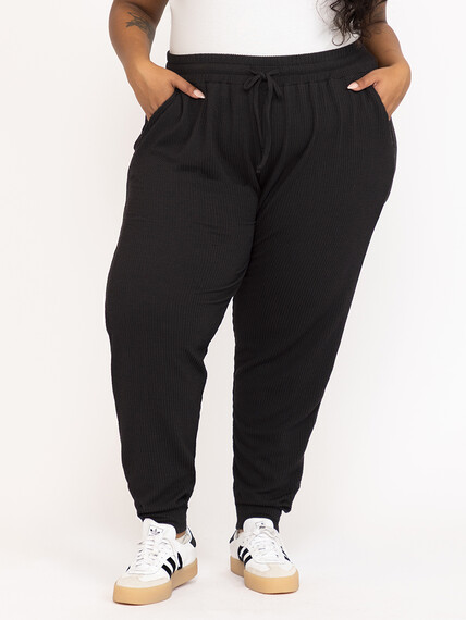 Women's Rib Lounge Jogger Women's Rib Lounge Jogger Image 4