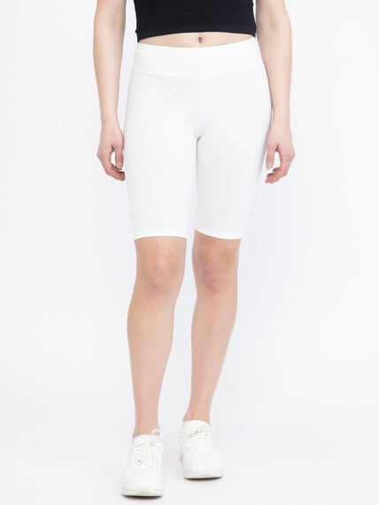 Women's Wide Waist Bike Short Women's Wide Waist Bike Short Image 2