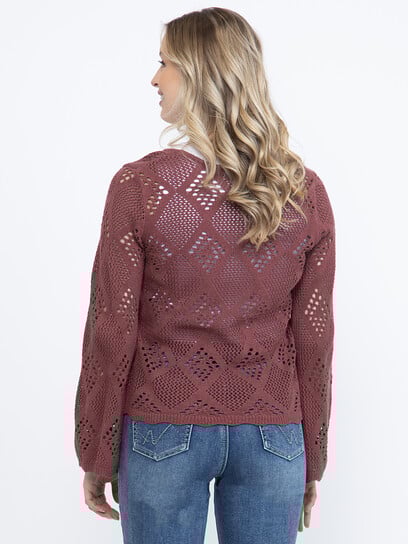 Women's Pointelle Sweater Women's Pointelle Sweater