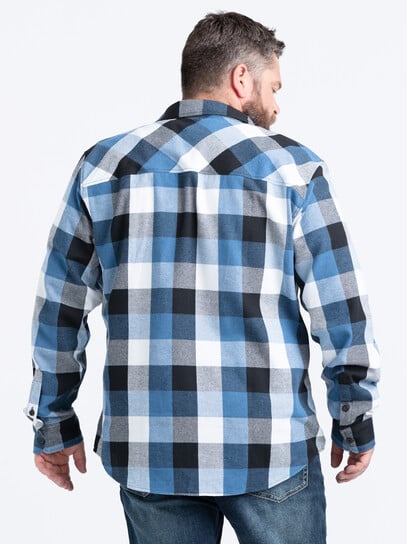 Men's Plaid Flannel Shirt