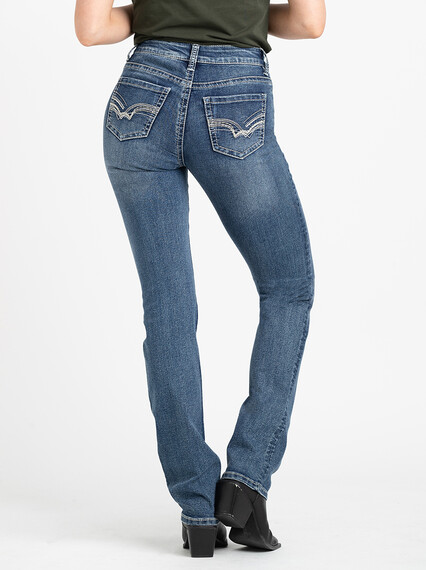 Women's Straight Jeans Image 4