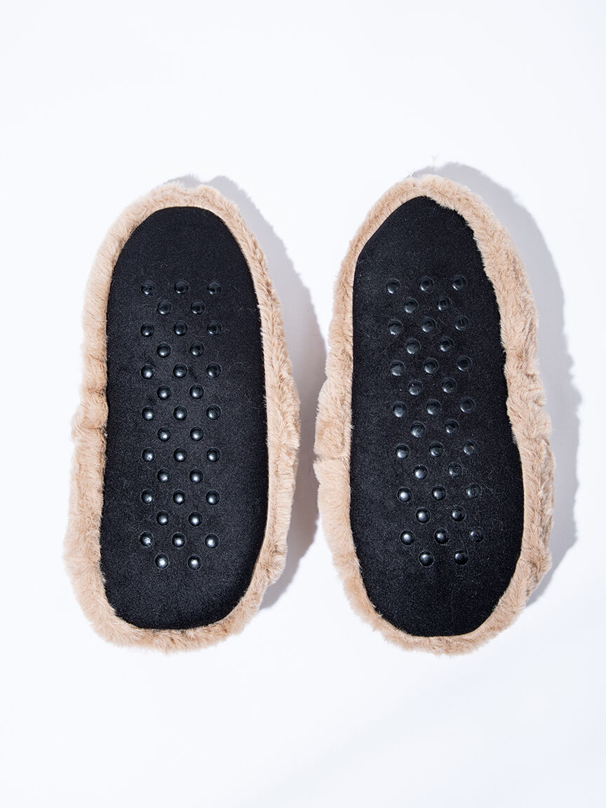 Women's Brown Bear Slippers
