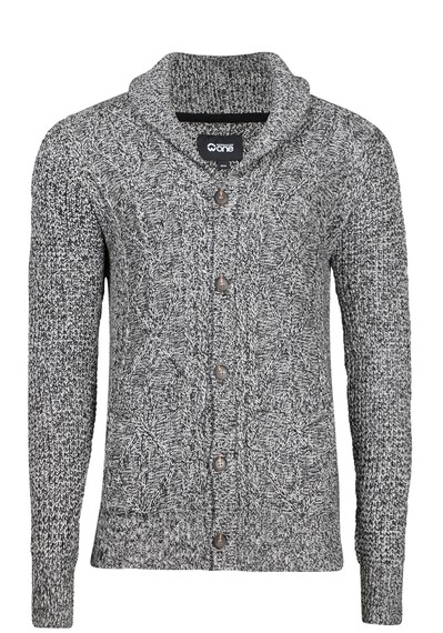 Men's Marled Cardigan Sweater Image 3