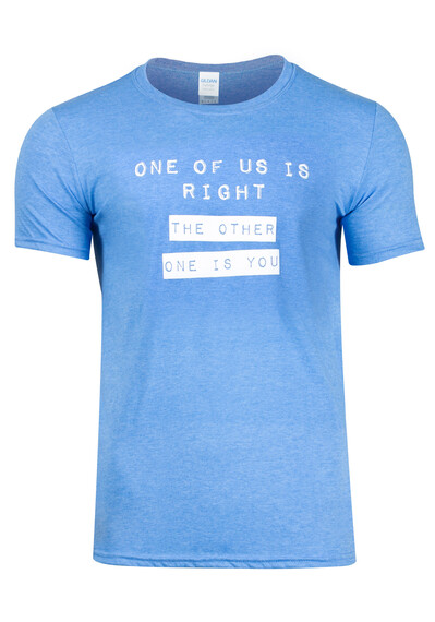 Men's One of Us is Right Tee Image 2