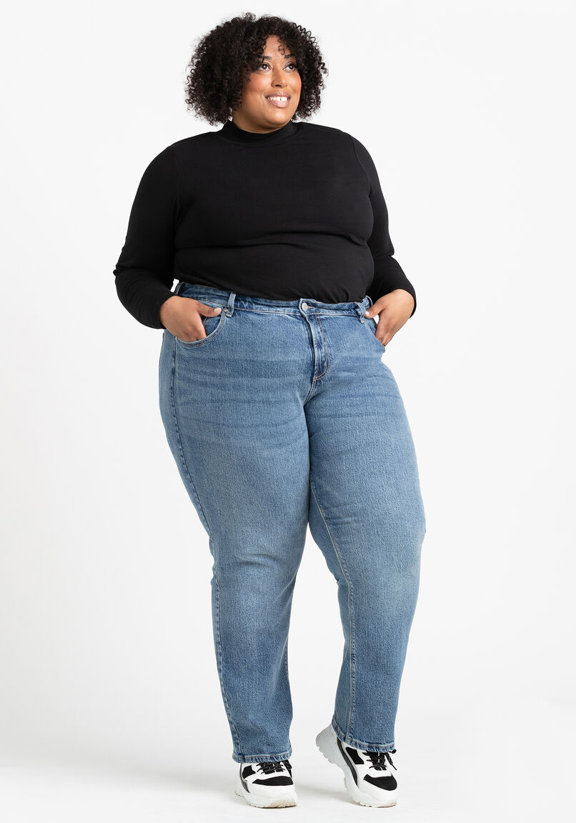 Women's Plus 90's Fashion Straight Warehouse One