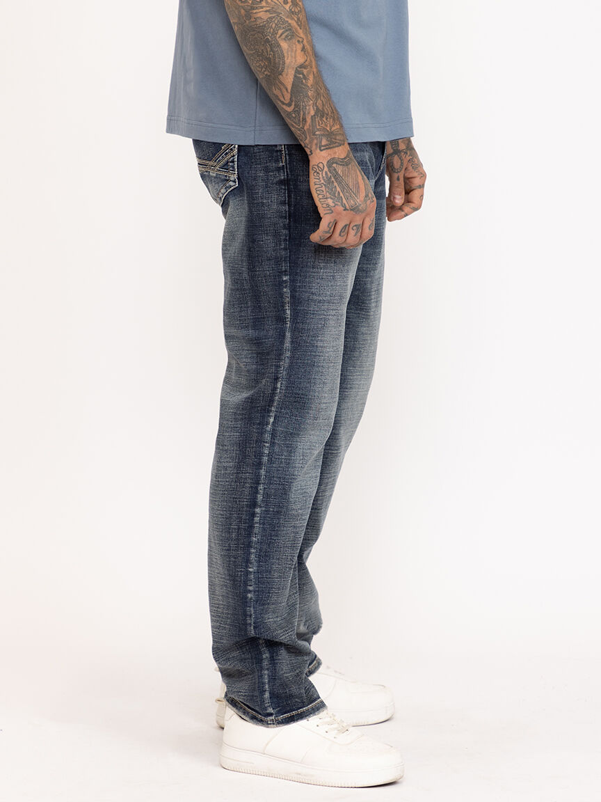 Men's Vintage Relaxed Straight Jeans