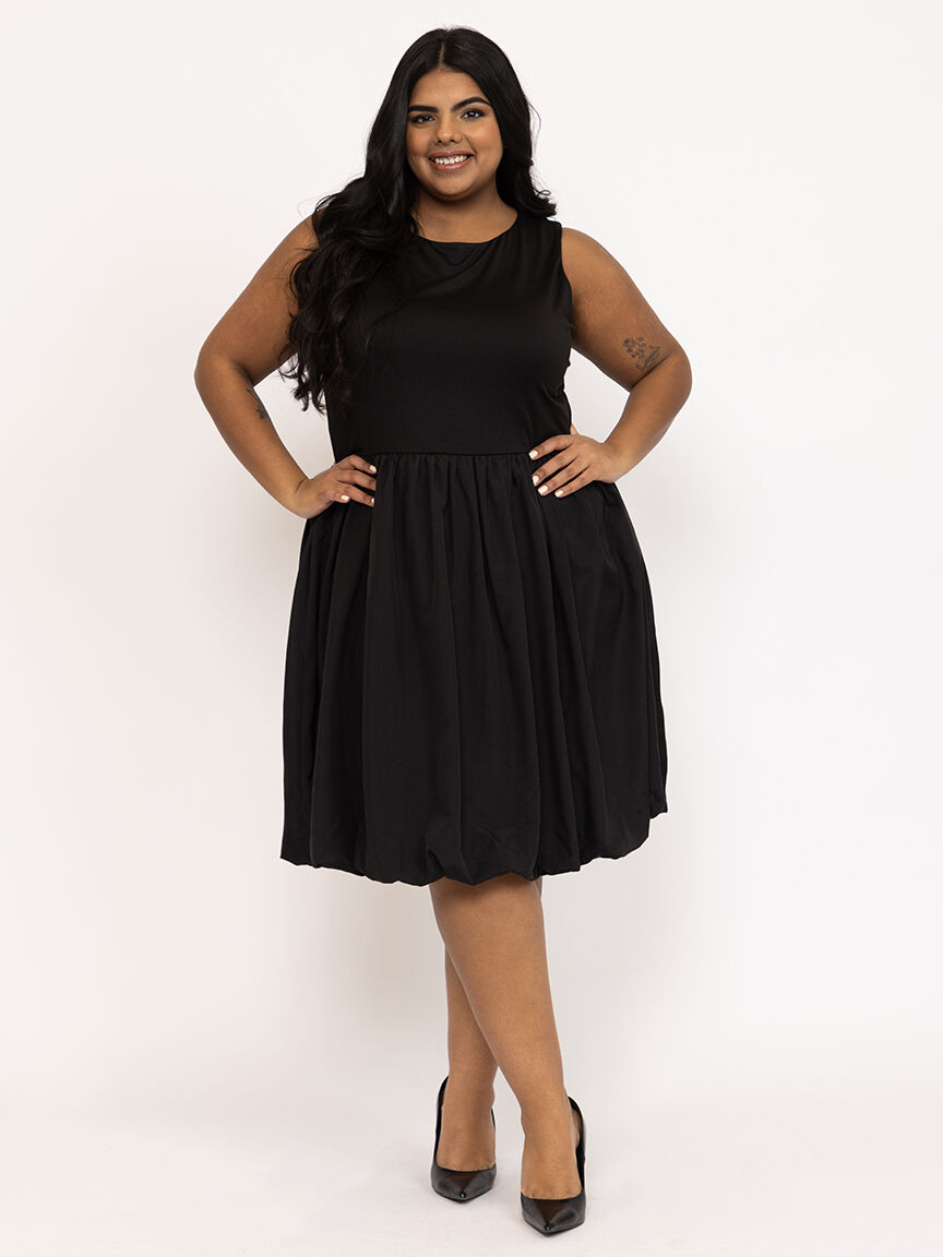 Women's Bubble Hem Dress