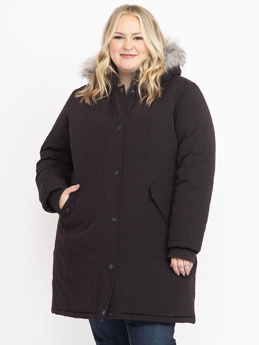 Parka Street One In Teflon Per Donna: Impermeabile, Con Cappuccio E Tasche Lampo