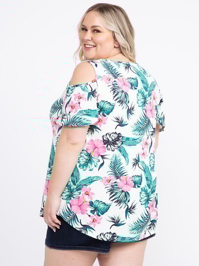 Women's Cold Shoulder Top Women's Cold Shoulder Top
