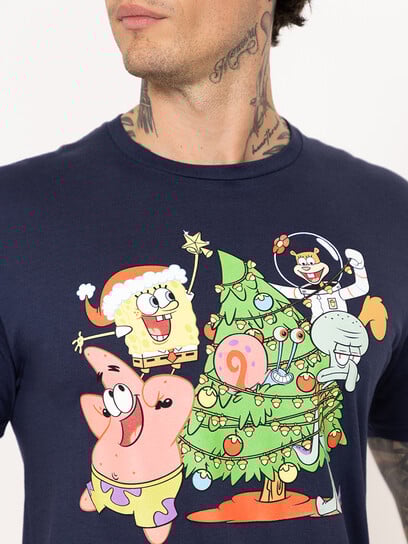 Men's Sponge Bob Tee Men's Sponge Bob Tee