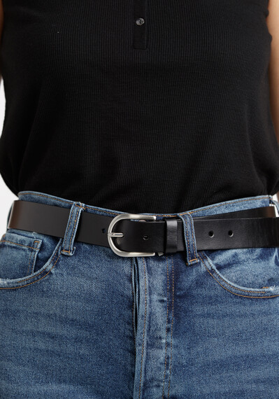 Women's Essential Leather Belt Image 2