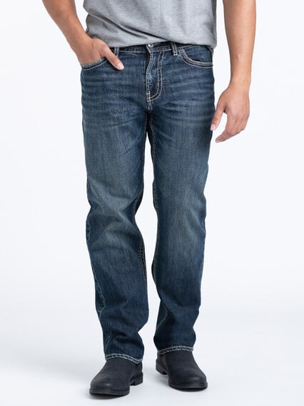 Men's Relaxed Straight Jeans Image 2