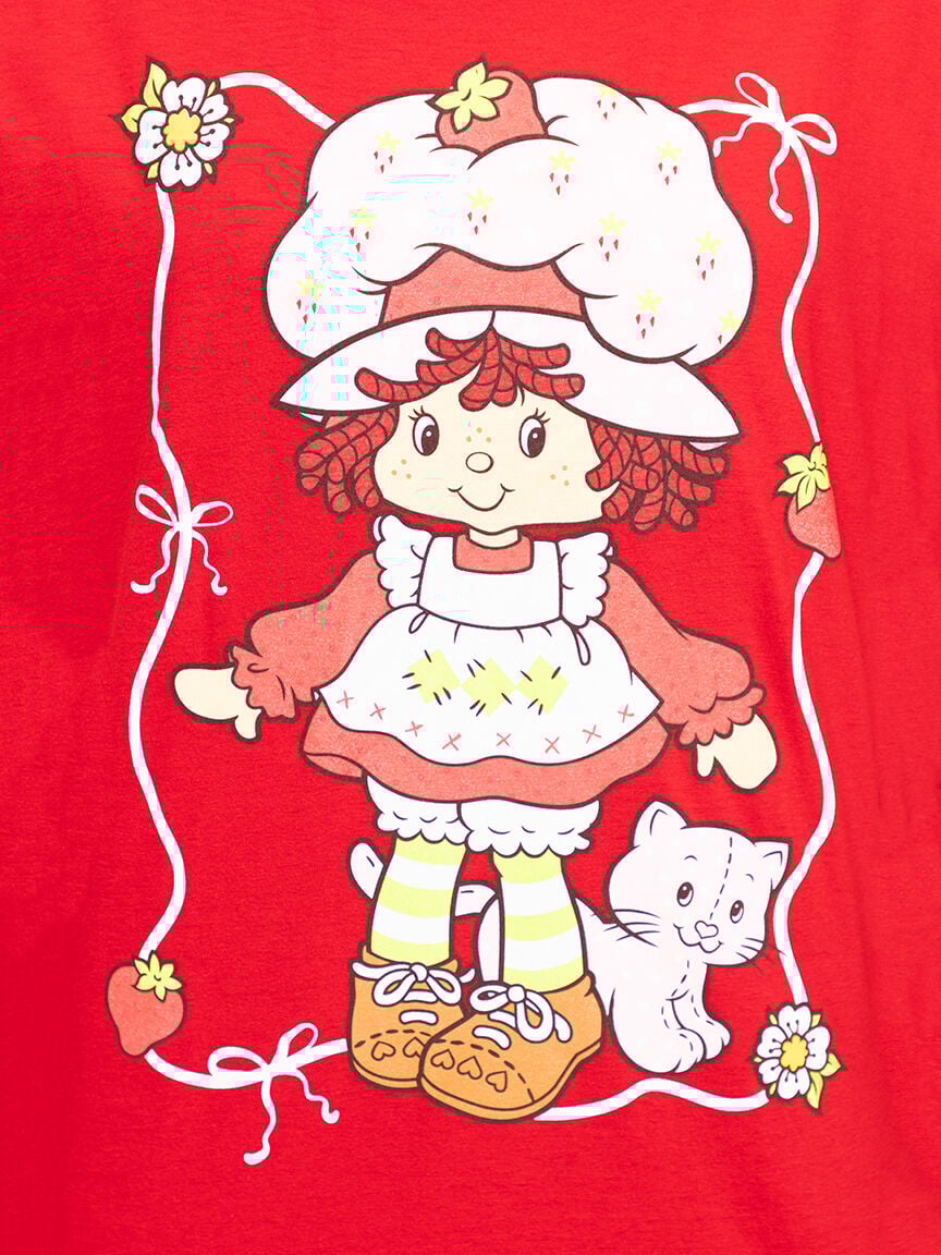 Women's Strawberry Shortcake Crew Neck Tee