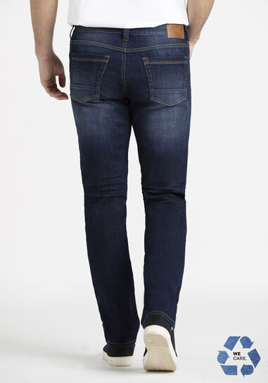 Men's Indigo Relaxed Slim Jeans