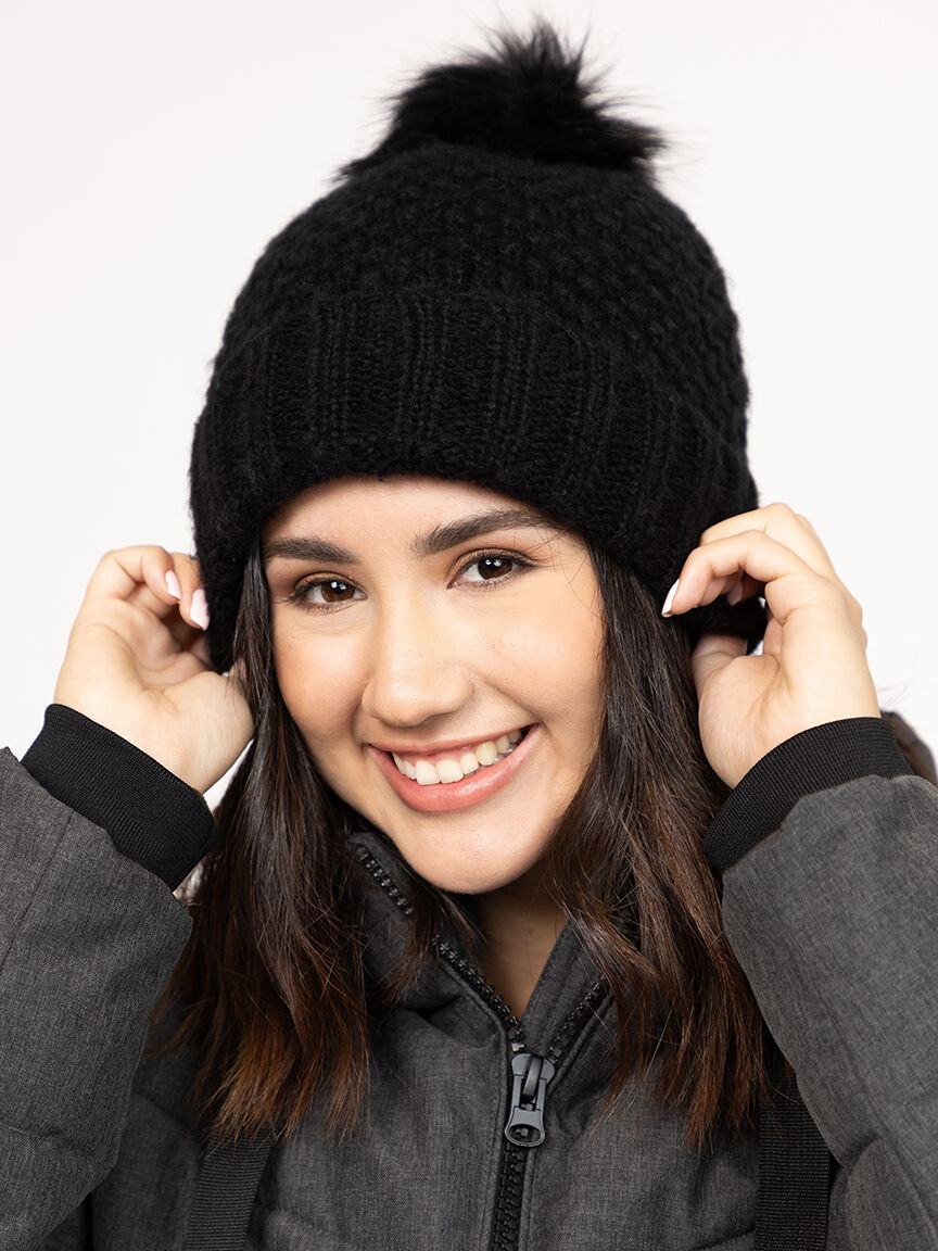 Women's Toque with Pom