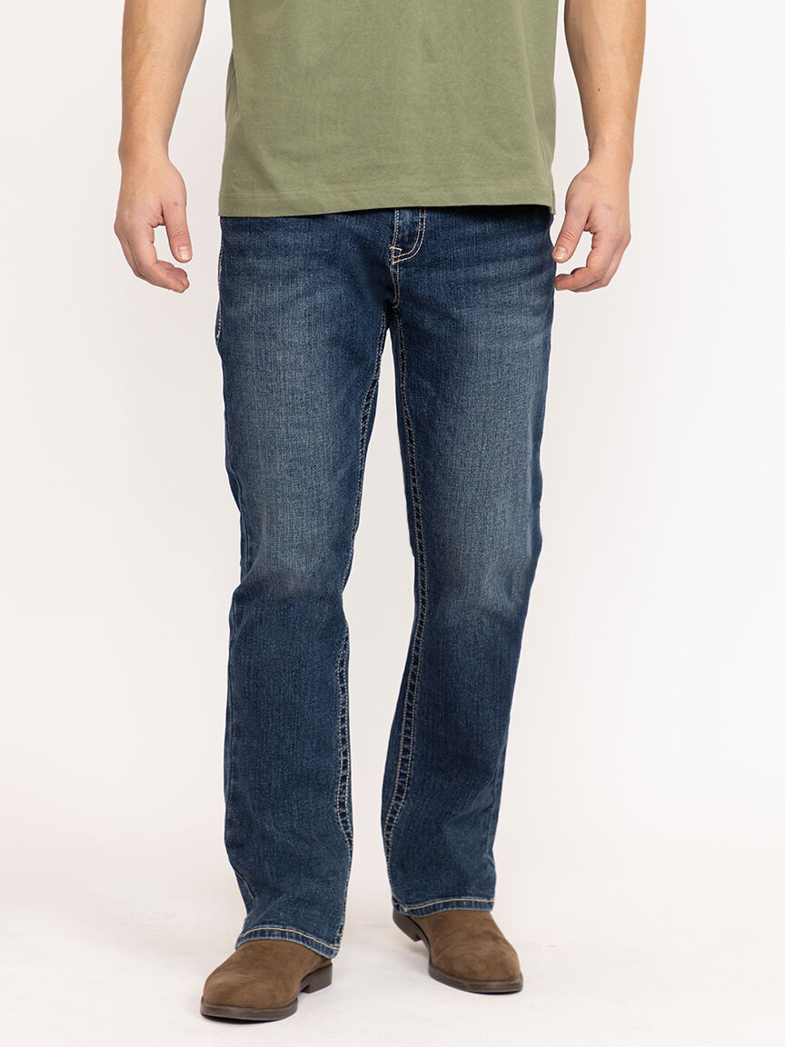 Men's Medium Blue Classic Boot Jeans