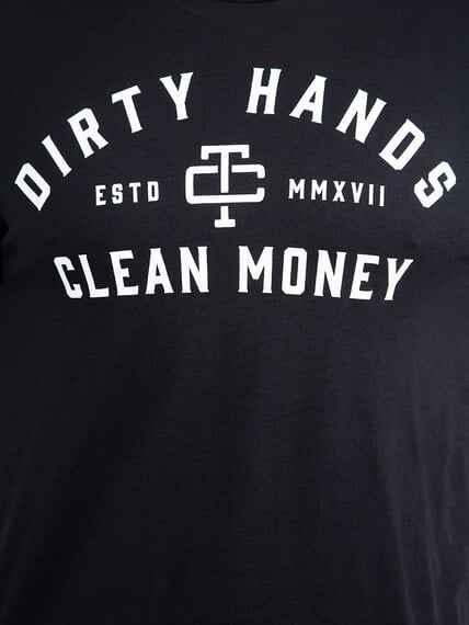 Men's Dirty Hands Clean Money Tee Image 5