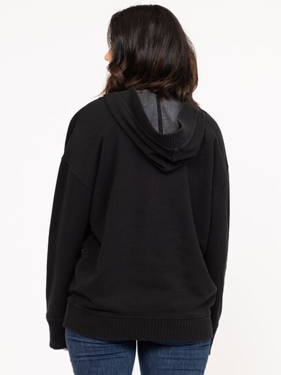 Women's V Neck Pop Hoodie Women's V Neck Pop Hoodie