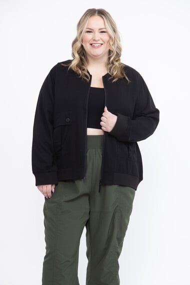 Women's Twill Bomber Women's Twill Bomber Image 5
