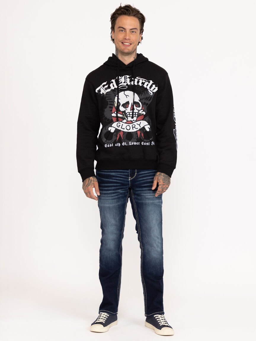 Men's Glory Skull Hoodie