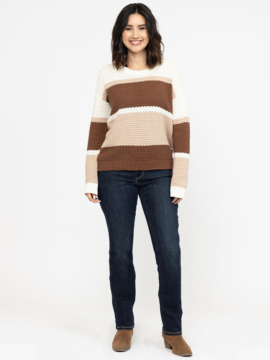 Women's Colour Block Sweater