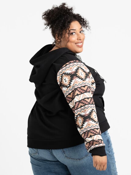 Women's Lace Up Hoodie Image 2