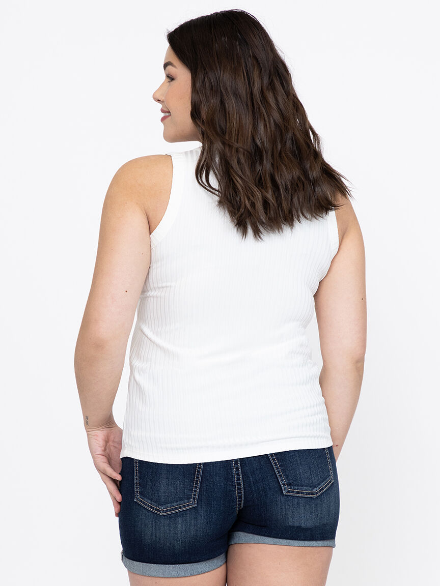 Women's Y'all Rib Stud Tank