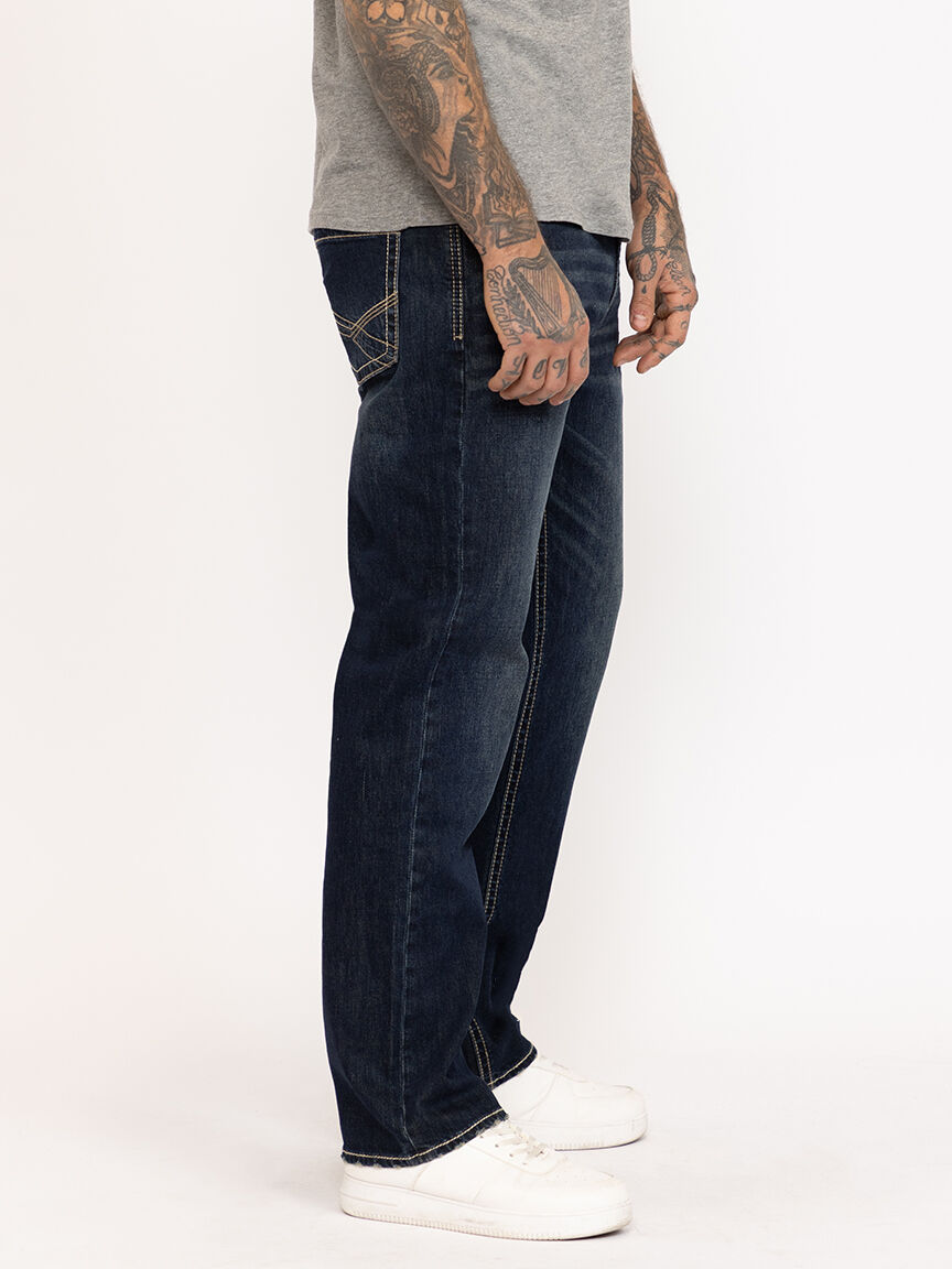 Men's Relaxed Straight Jeans