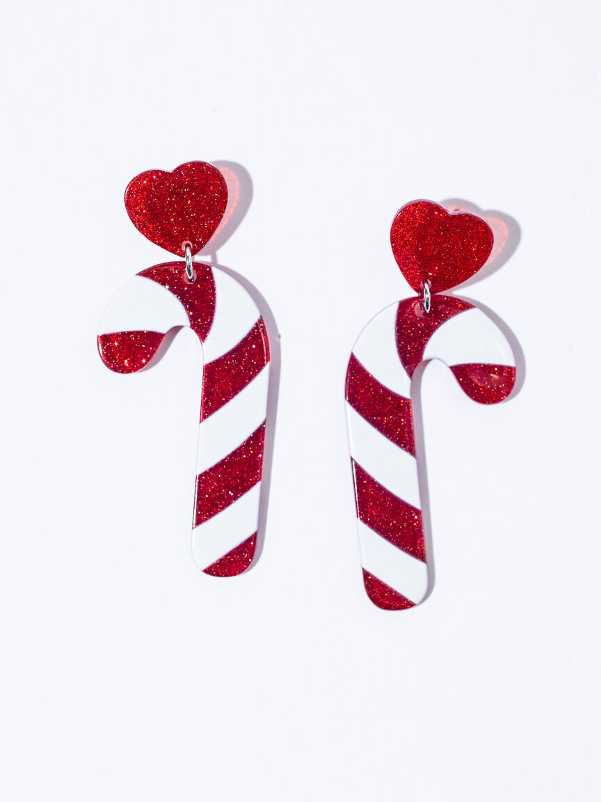 Women's Candy Cane Earrings