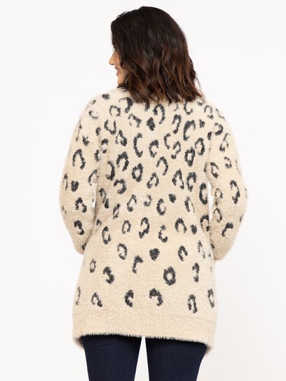 Women's Leopard Cardigan Women's Leopard Cardigan