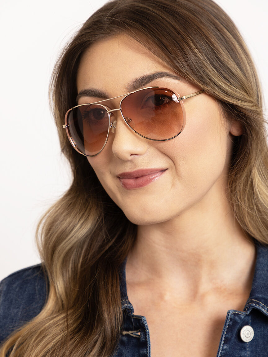 Women's Aviator Sunglasses