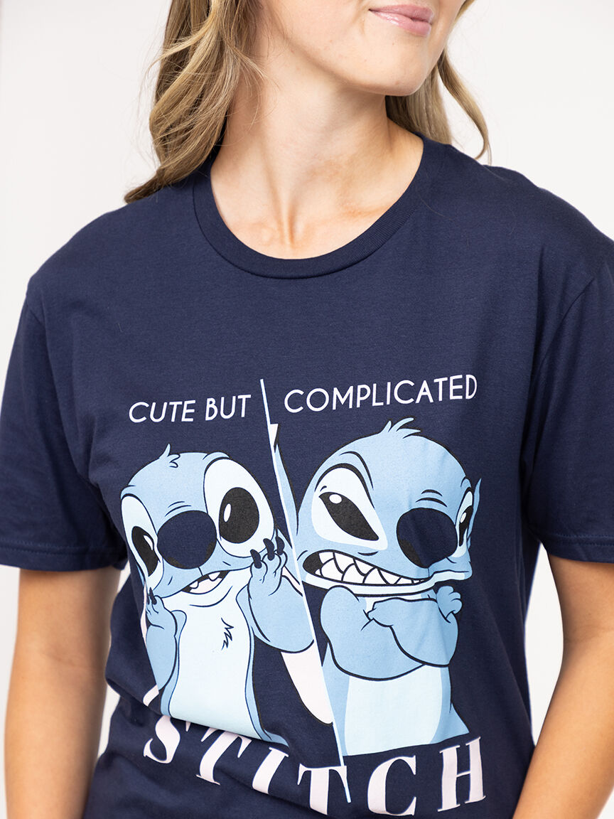 Women's Stitch Crew Neck Tee