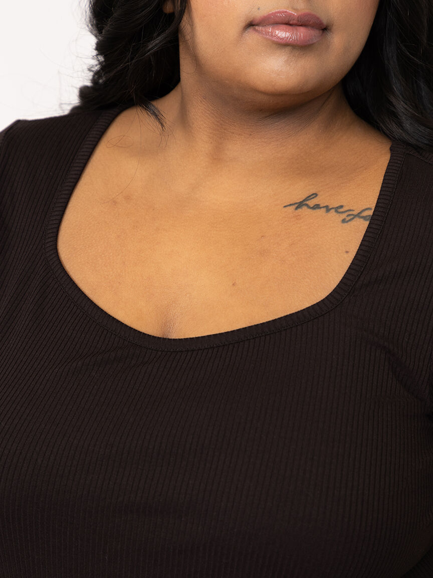 Women's Rib Sweetheart Tee