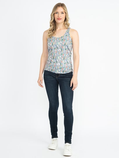 Women's Feather Racerback Tank Women's Feather Racerback Tank