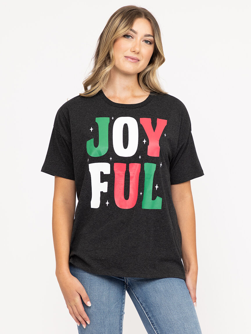 Women's Joyful Oversized Tee
