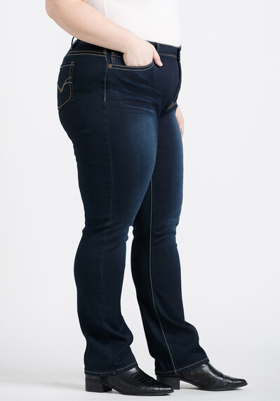 Women's Plus Straight Jeans Image 3