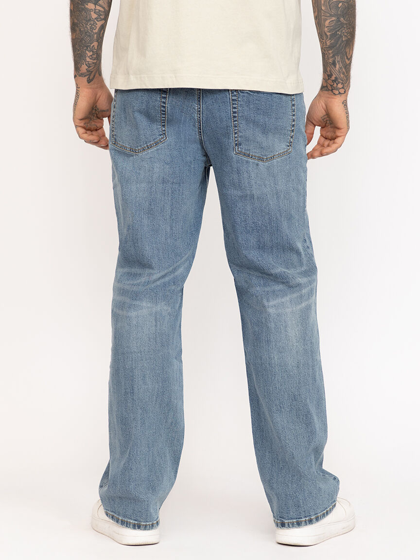 Men's Loose Light Jeans