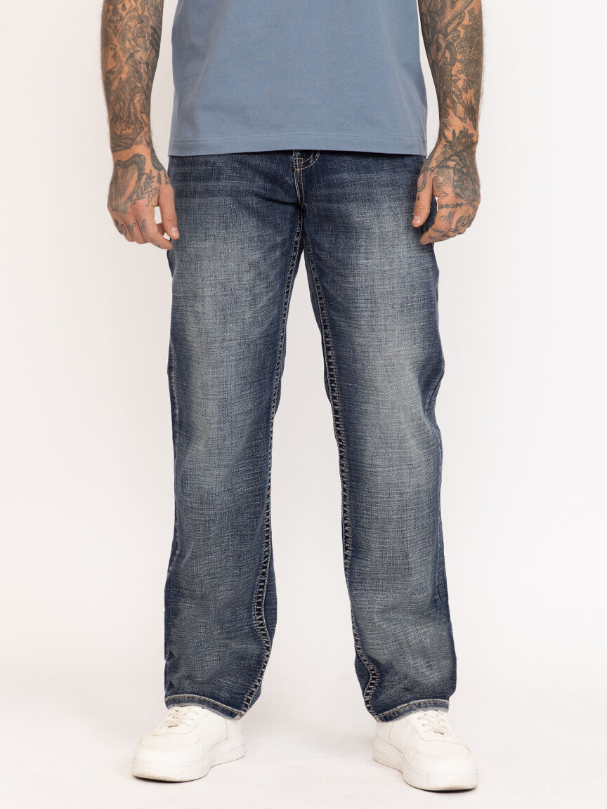 Men's Vintage Relaxed Straight Jeans