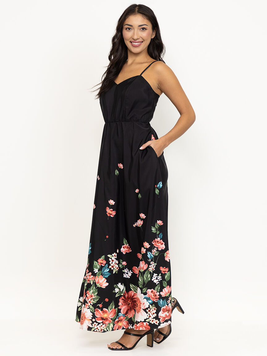 Women's Floral Maxi Dress