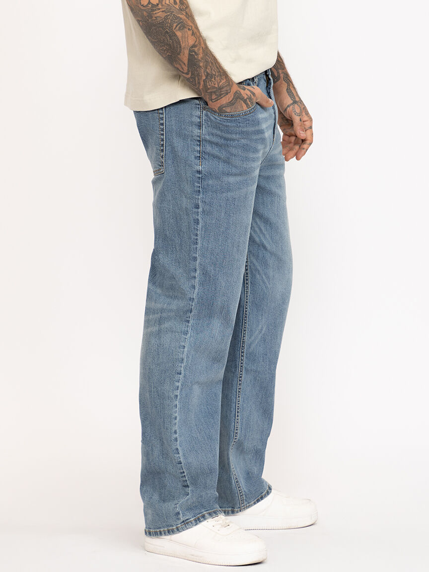 Men's Loose Light Jeans