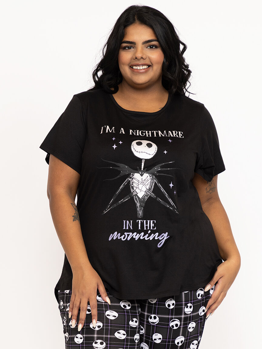 Women's Nightmare Before Christmas Sleep Tee