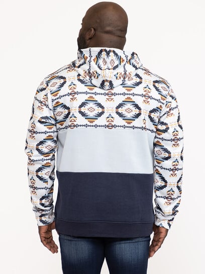 Men's Geo Quarter-Zip Hoodie Men's Geo Quarter-Zip Hoodie