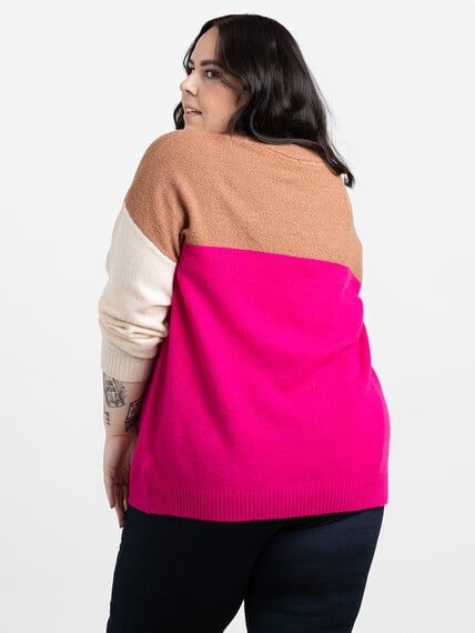 Women's Colour Block Sweater Image 2
