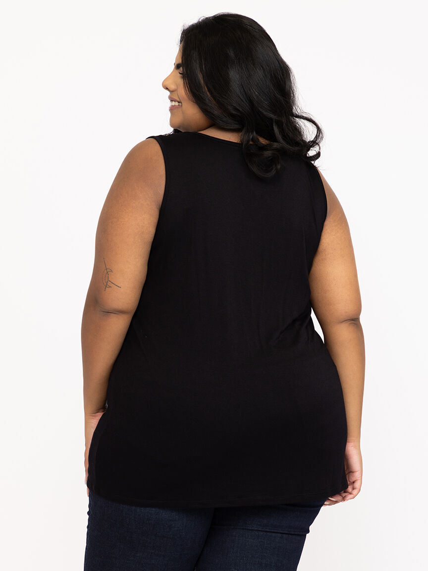 Women's Sequin Tank Top