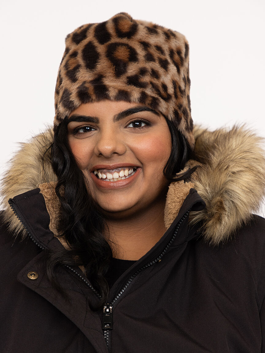 Women's Leopard Beanie